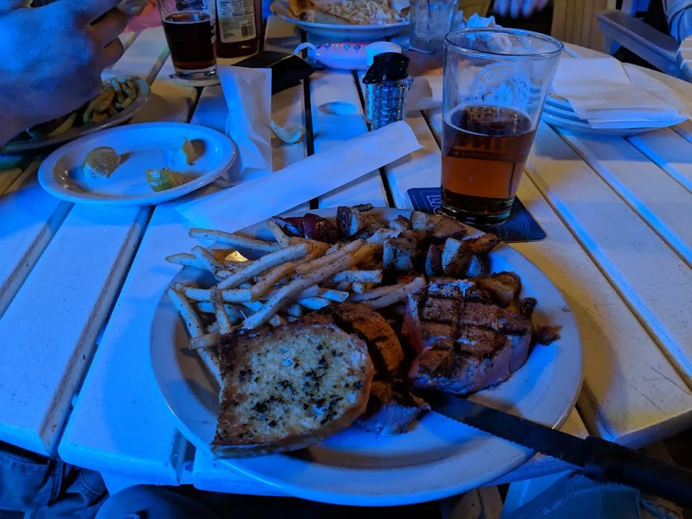 Grilled Tuna Steak Dinner